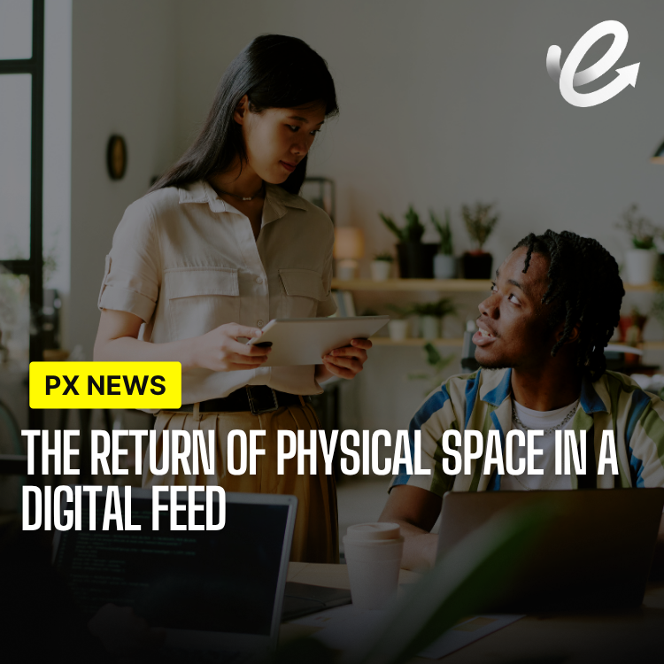 The Return of Physical Space in a Digital Feed