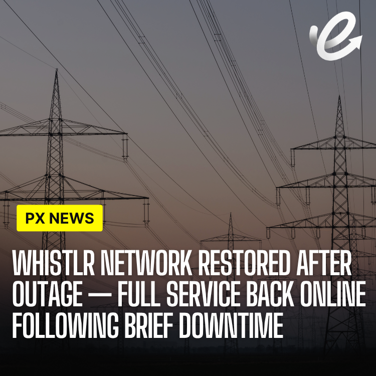 Network Restored After Brief Outage