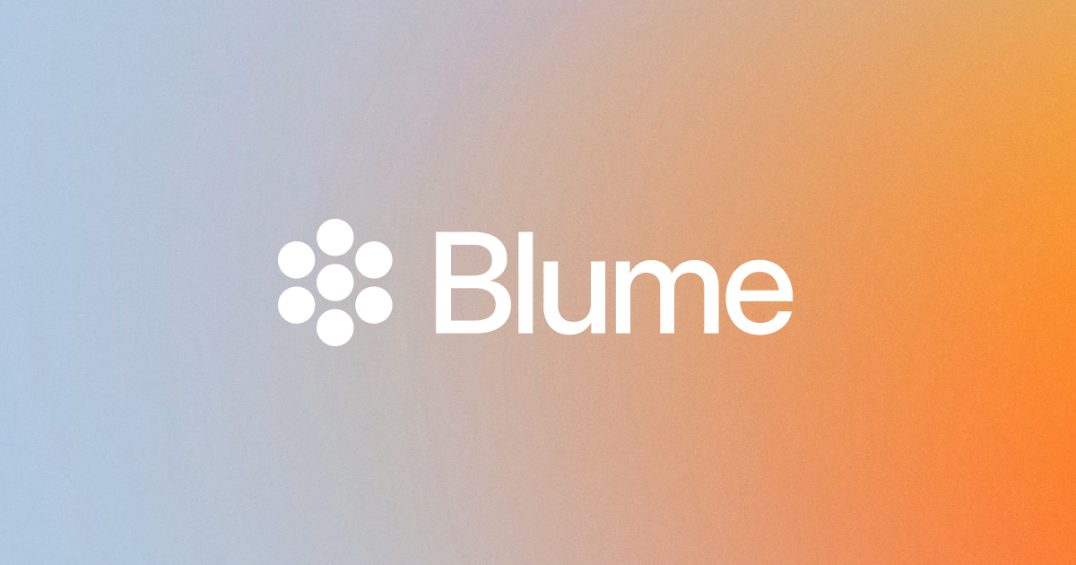 Blume logo